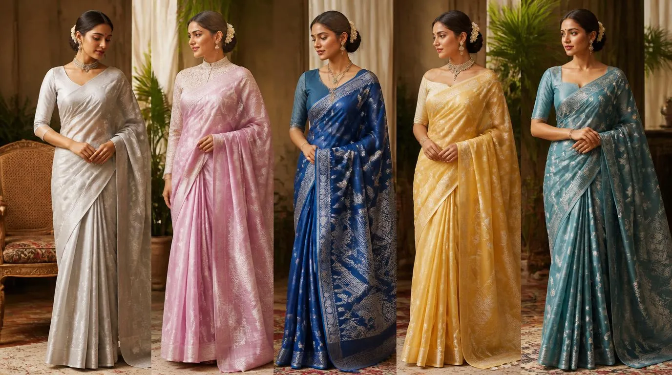 Different blouse styles for sarees