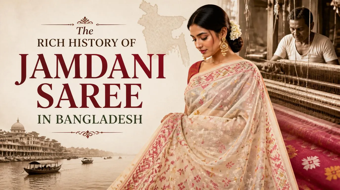 History of Jamdani saree in Bangladesh